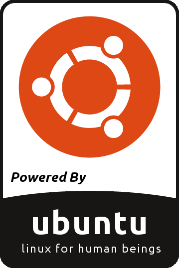 Powered by Ubuntu Linux
